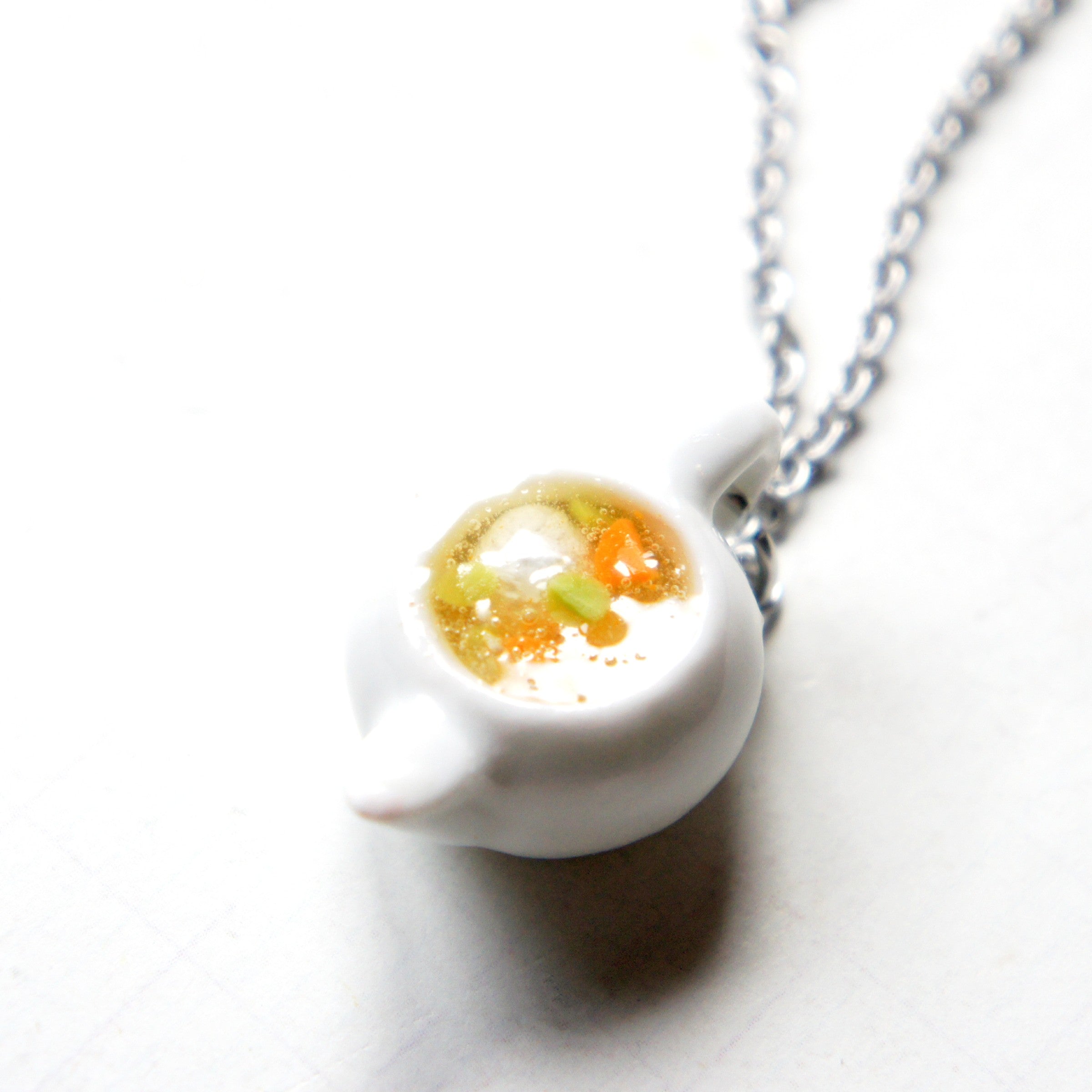 Matzo Ball Soup Necklace