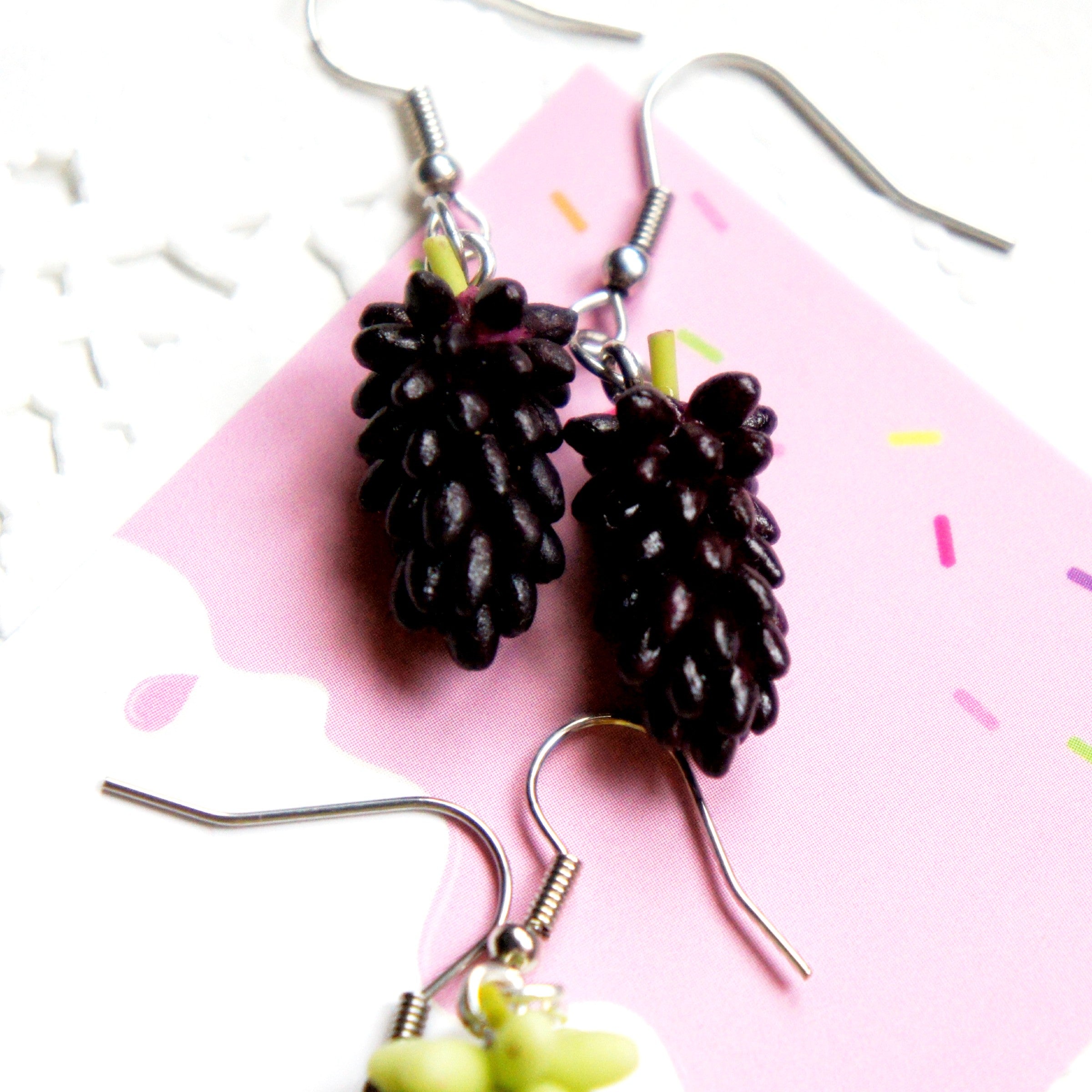 Grapes Dangle Earrings