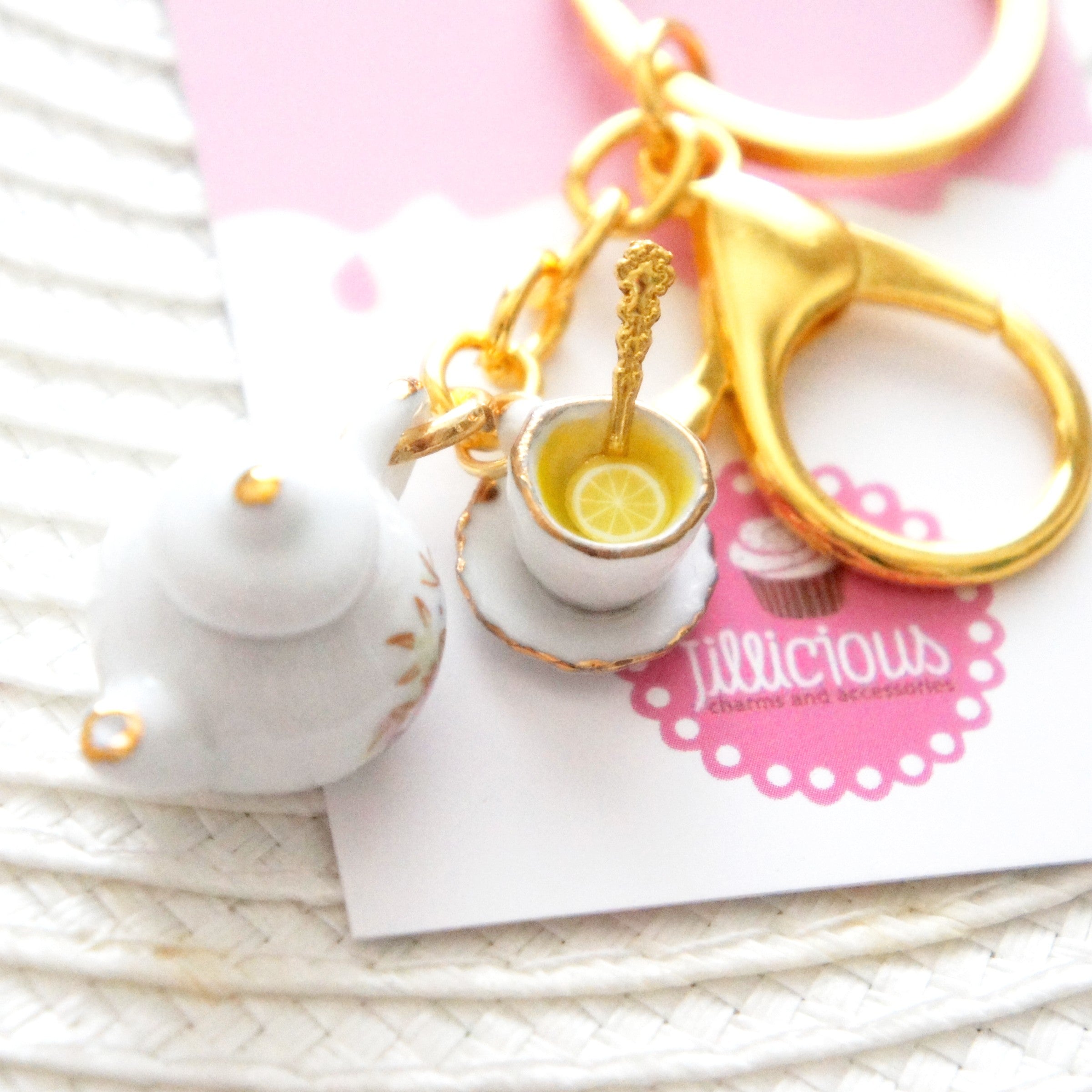 Afternoon Tea Keychain