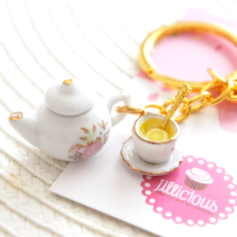 Afternoon Tea Keychain