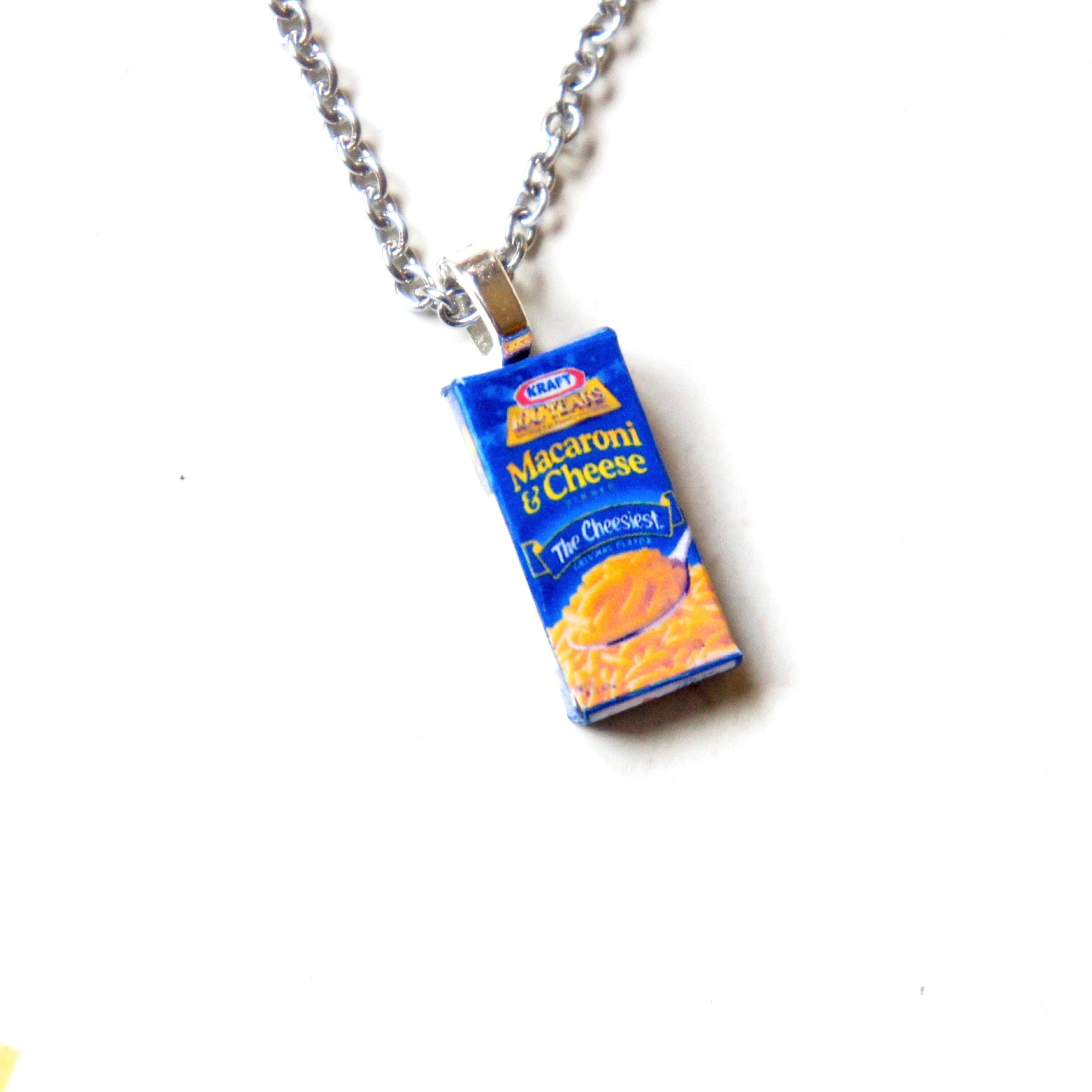 Mac and Cheese Box Necklace